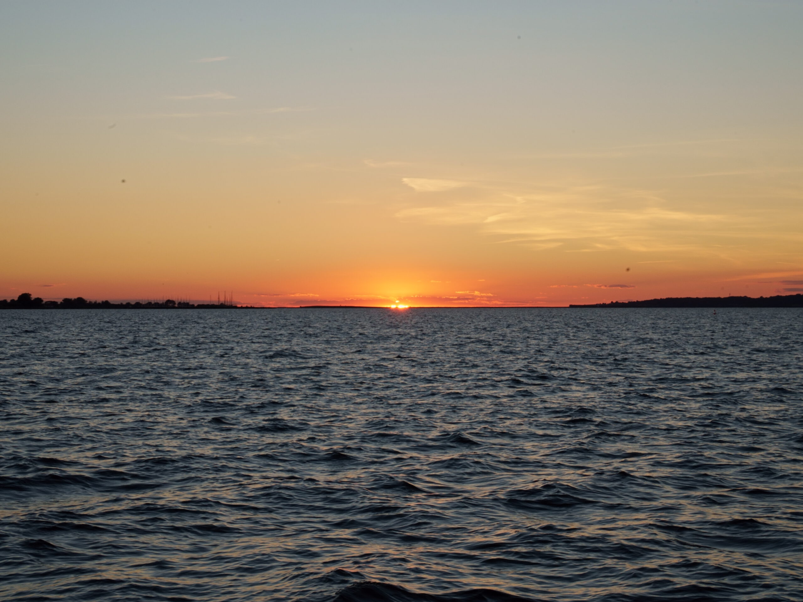 Sonnenuntergang über Lyo